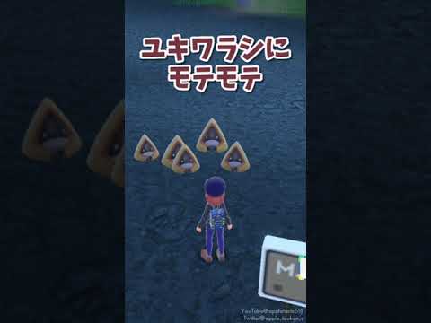 ユキワラシにモテモテ！ #ポケモンSV #Short #Shorts