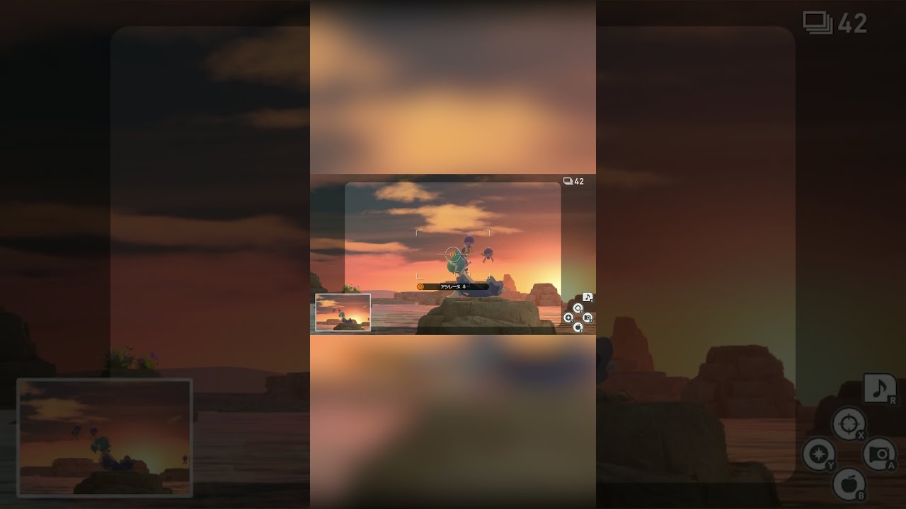 【Newポケモンスナップ NEW POKÉMON SNAP】アシレーヌの美しい飛び込み #shorts 【Primarina Jump into the water beautifully.】