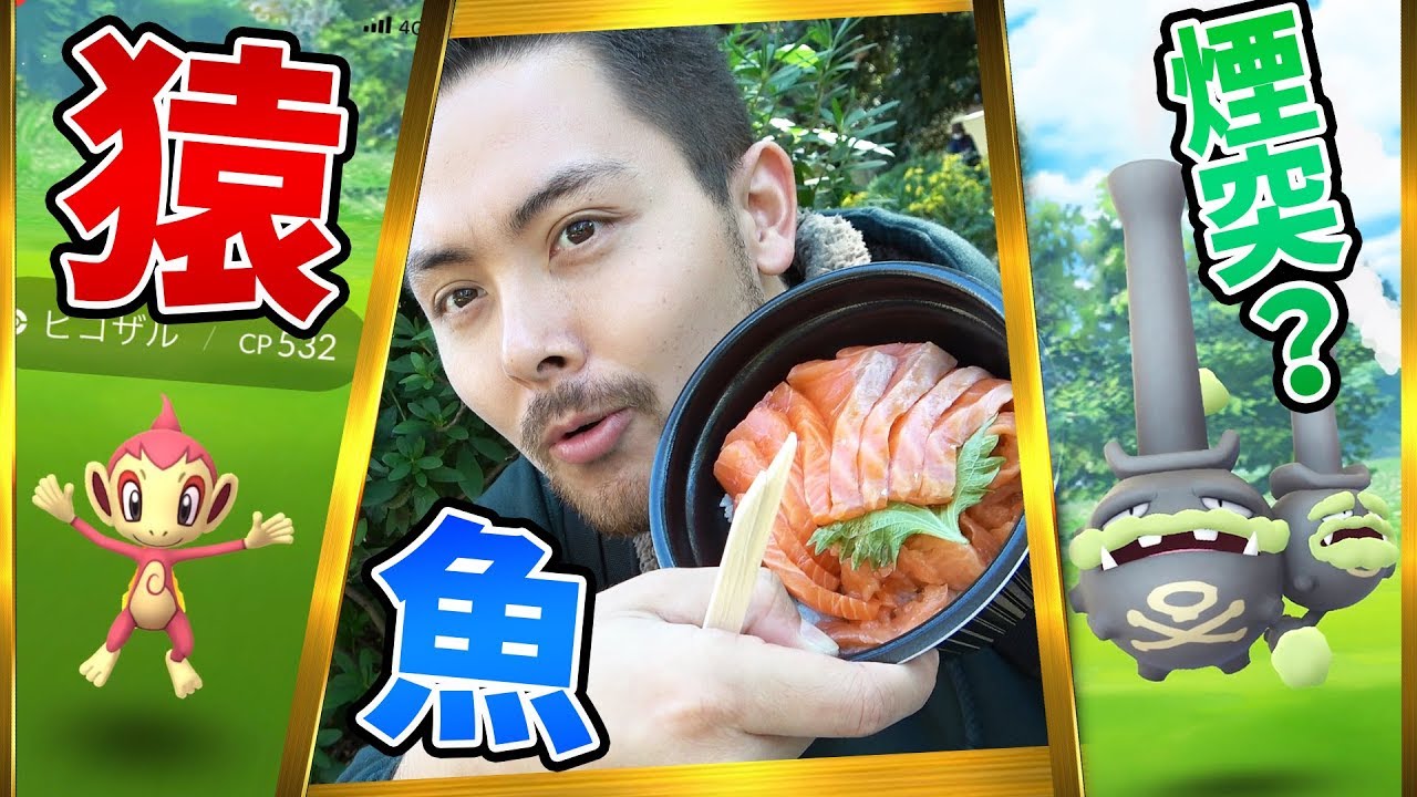 ヒコザルデイからのガラルマタドガス！？剣盾コラボキタ！！！！【ポケモンGO】