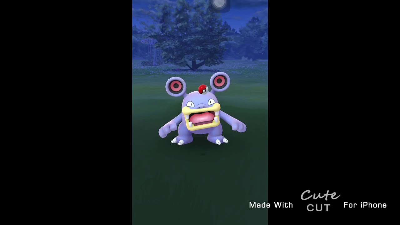 【ポケモンGO】新ポケモン！ドゴームを野生で捕まえてみたら案外小さかった