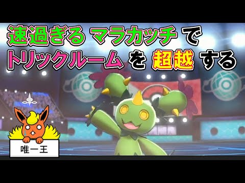 【実践編】速過ぎるマラカッチでトリックルームを超越する【ポケモンゆっくり解説小話】
