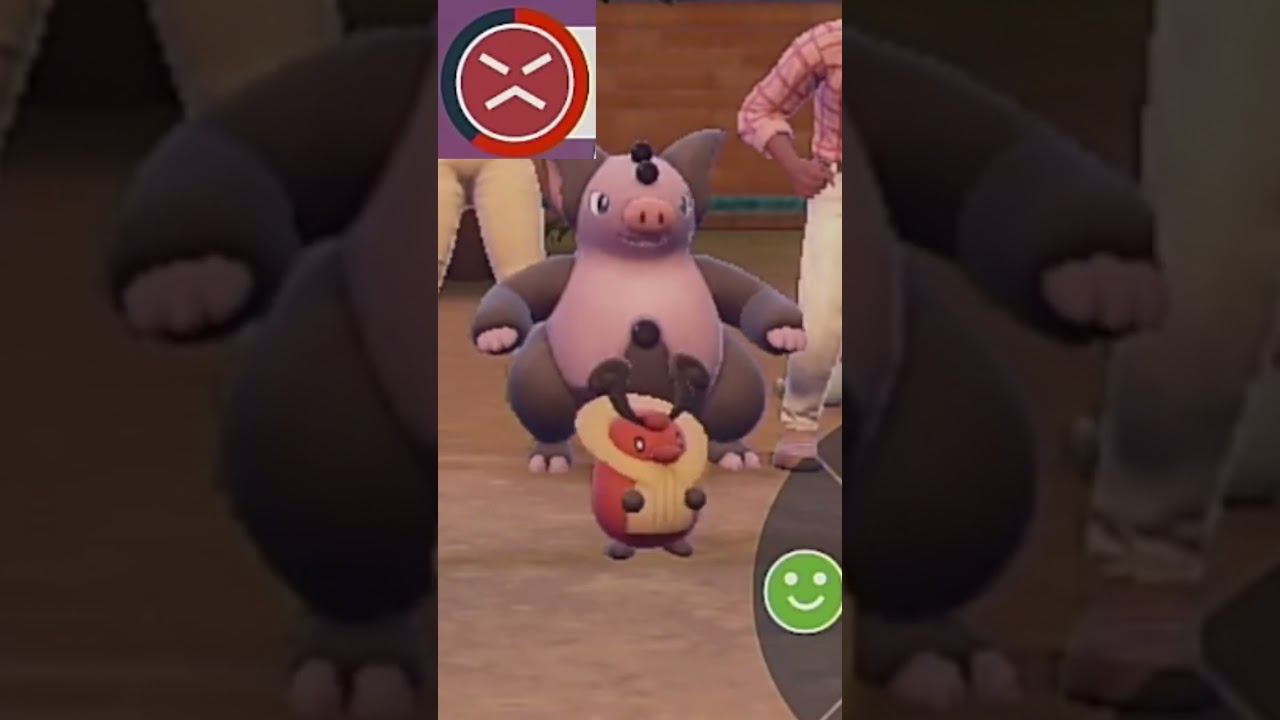 【コロボーシ】ポケモンエクササイズ【パルデア図鑑No.33】#Shorts