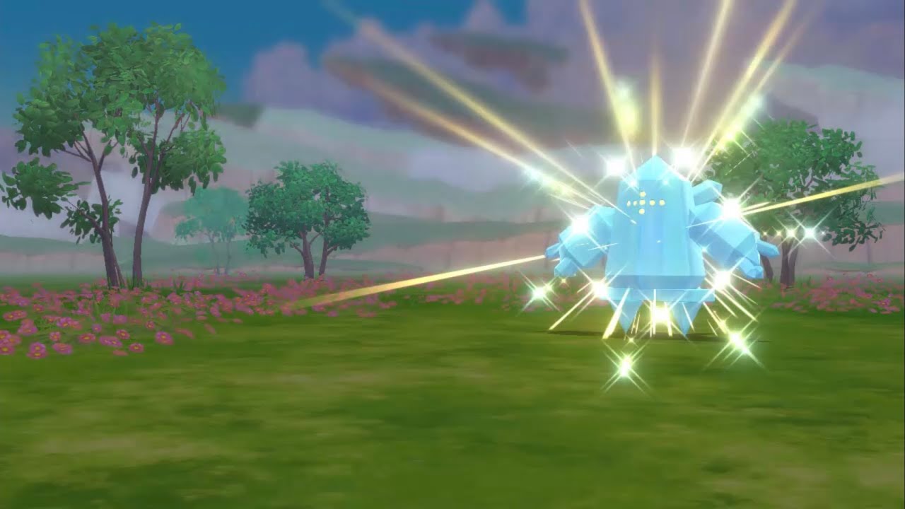 【ポケモンBDSP】色違いレジアイスが現れた。【ダイパリメイク】