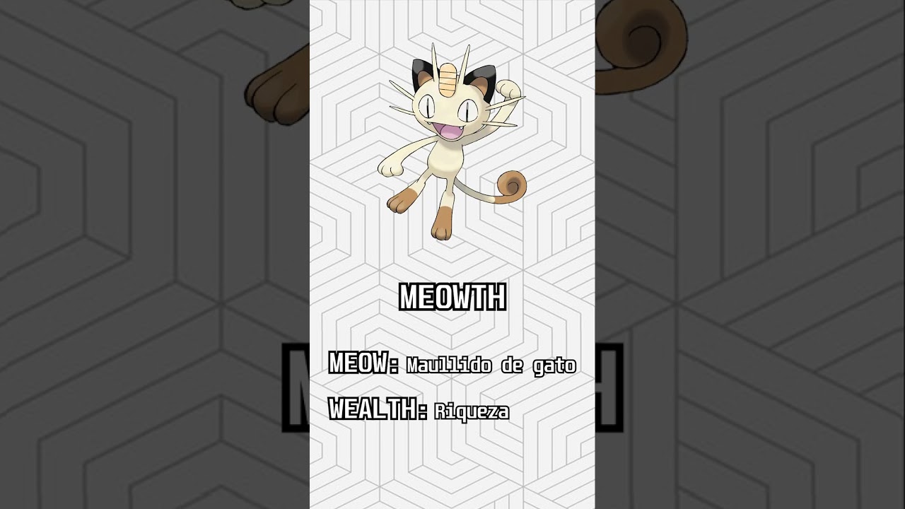 😺 Etimología Pokémon: MEOWTH, PERSIAN y PERRSERKER 😺