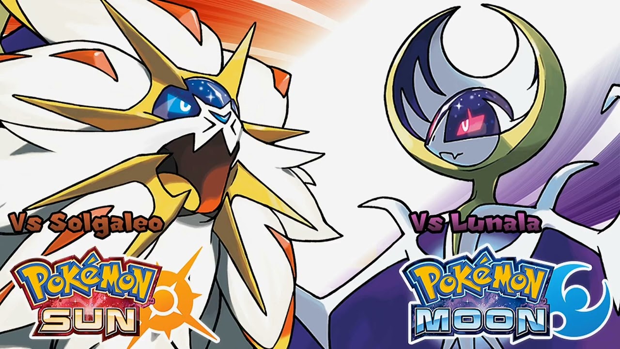 ポケモン サンムーンよりソルガレオ、ルナアーラ、ネクロズマ戦
