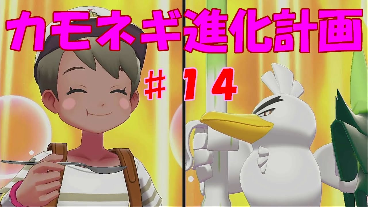 【ポケモン剣】#14　カモネギを進化させます【実況】