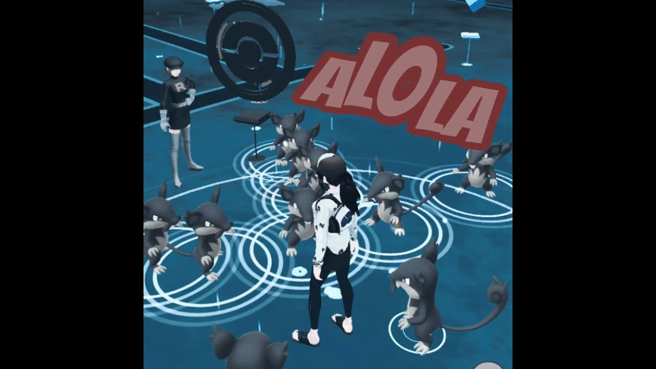 【Pokémon GO】Spot light hour ＃019 アローラコラッタ ☆shiny☆