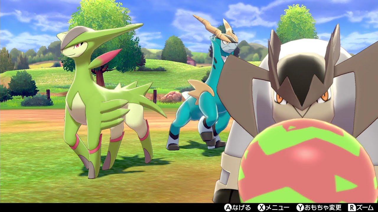 テラキオン・コバルオン・ビリジオンとキャンプで遊びます！！【ポケモン剣盾/ソードシールド/冠の雪原】
