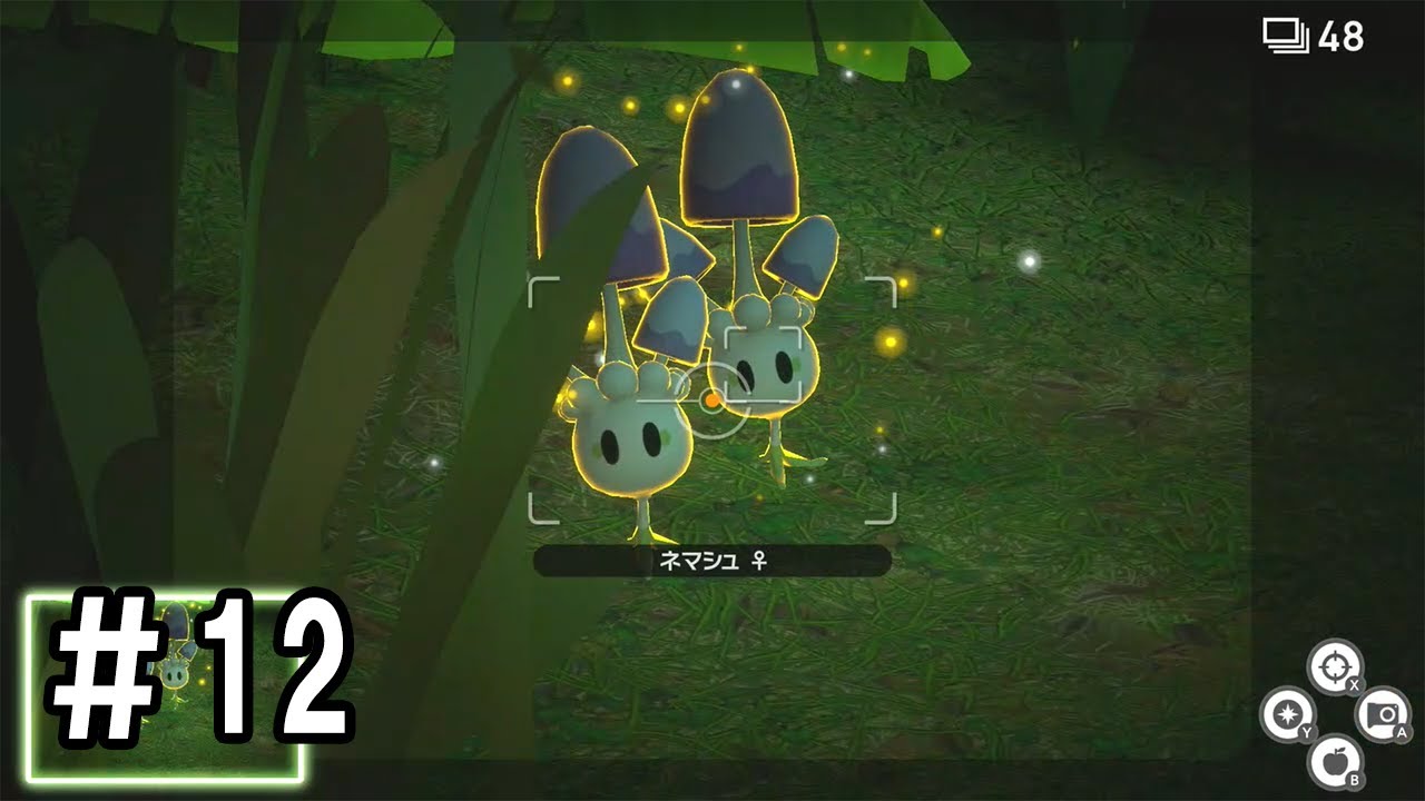 #12 ポケモンスナップ　ネマシュが撮れました～。