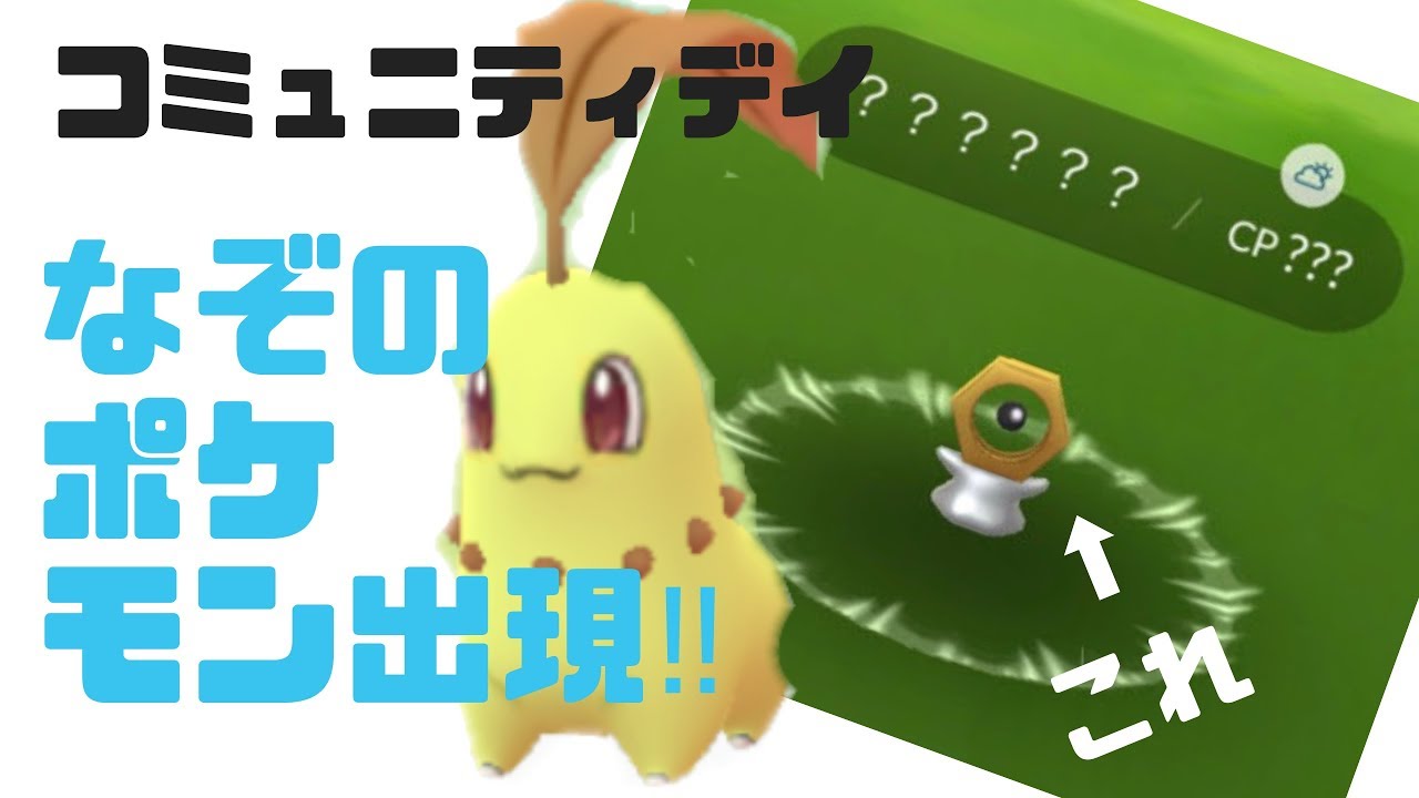 色違いチコリータと謎のポケモン！コミュニティデイレポート【ポケモンGO】
