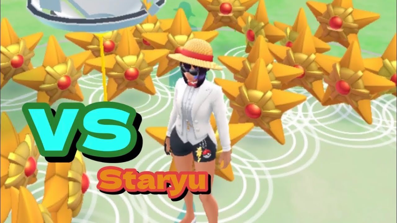 VS Staryu（ヒトデマン） 【Pokémon GO】20220719