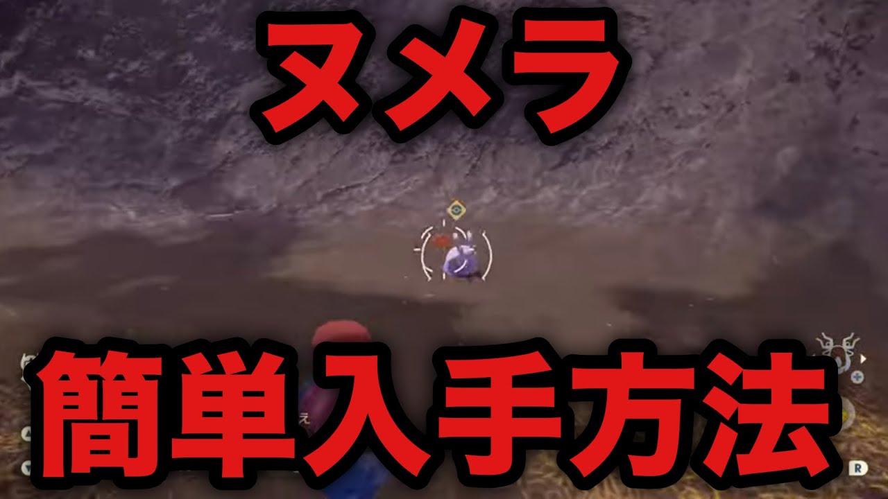 【ポケモン アルセウス】ヌメラ 簡単入手方法【レジェンズ】