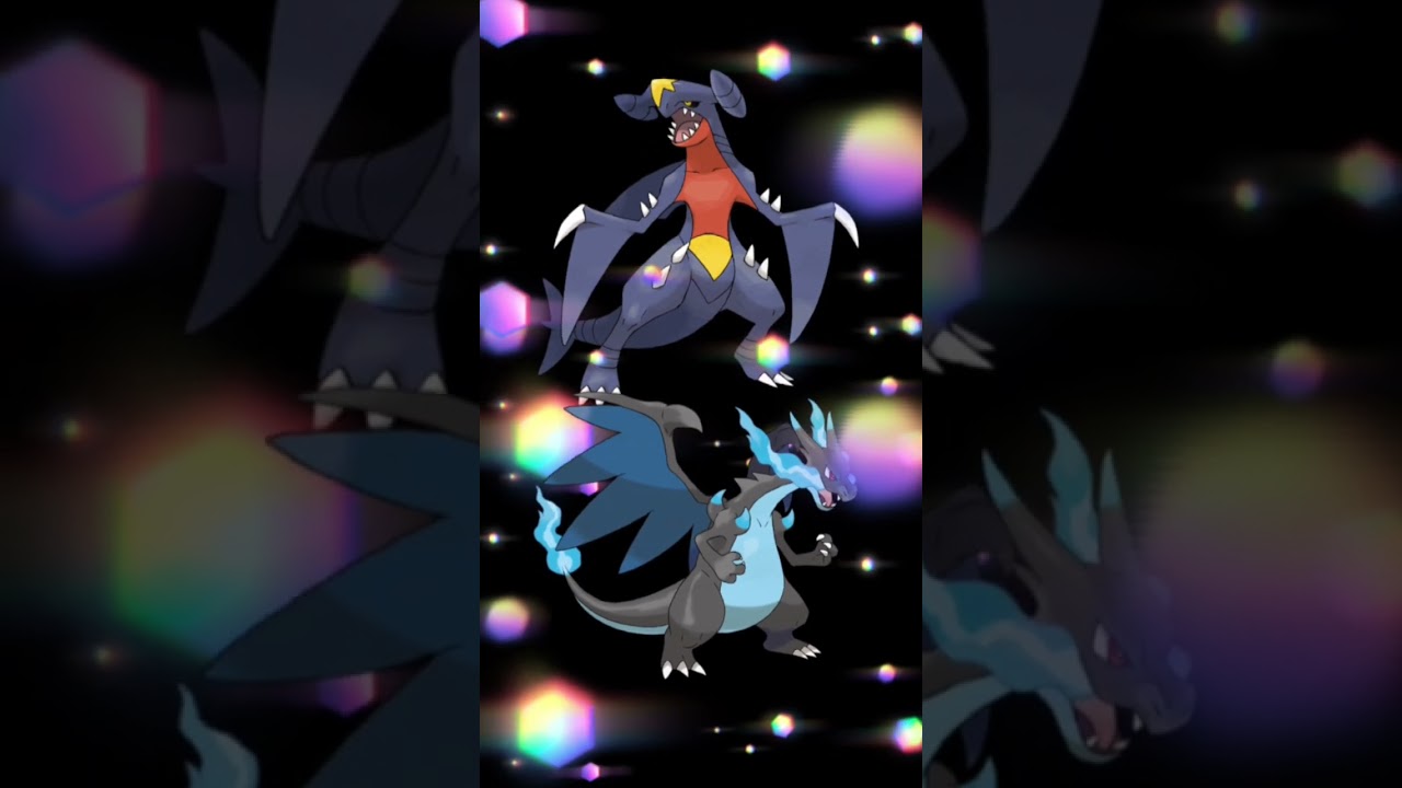 ポケモン合体シリーズ48 ガブリアス＋メガリザードンX #pokemon #ポケモン #合体 #イラスト #お絵描き #ポケモンsv #ファンアート #描いてみた