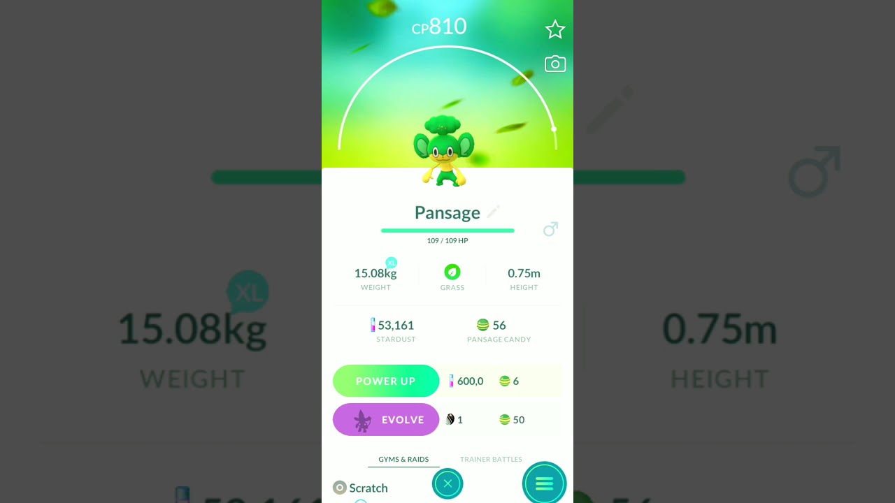 PANSAGE EVOLVES TO SIMISAGE 😈 POKEMON GO