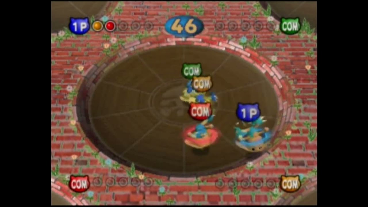 カポエラーのベーゴマ【ポケモンスタジアム金銀ミニゲーム】