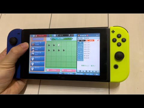 ダイパリメイクで孵化してたら信じられない色違い生まれた…