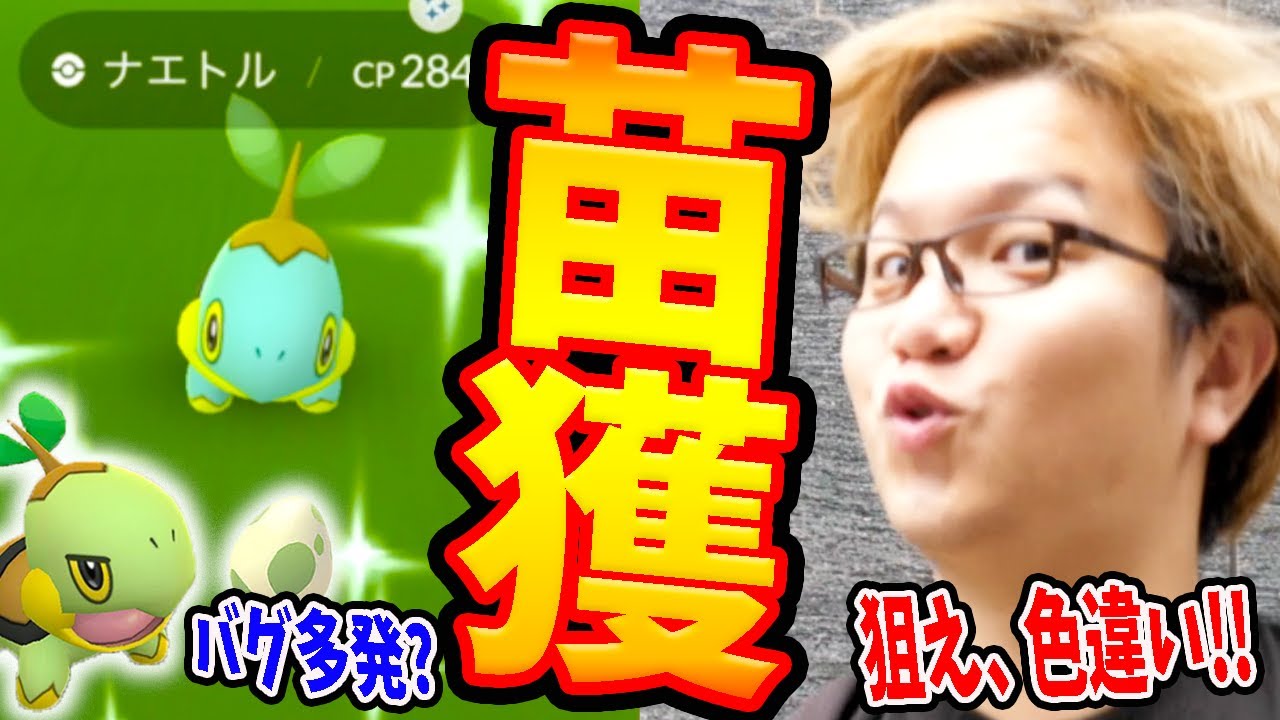 バグりまくりのナエトルコミュデイ!?公式アナウンスとなんか違くね…?【ポケモンGO】