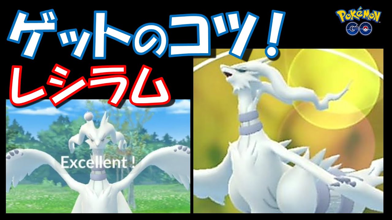 【ポケモンGO】レシラムをゲットするコツ紹介！ボールの投げ方はこれだ！