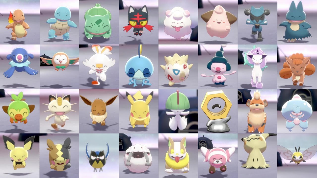 呼ぶと駆け寄ってくる姿がかわいいポケモンたち ポケットモンスター ソード シールド【ポケモン剣盾 】 pokemon sword and shield