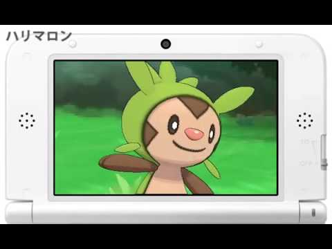 (JP) Présentation de Marisson [【公式】『ポケットモンスター Ｘ・Ｙ』ハリマロン紹介映像]