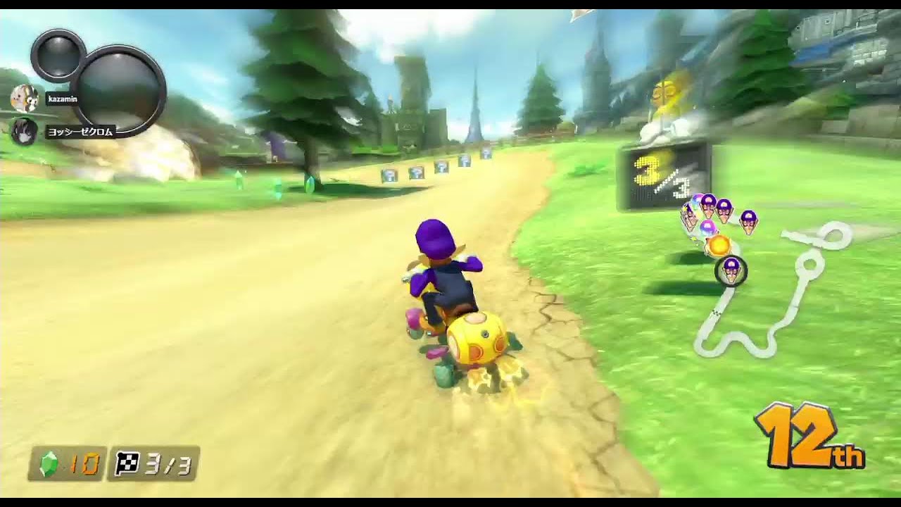 【MK8DX】Reaタッグ杯　withヨッシーゼクロムさん　三回戦
