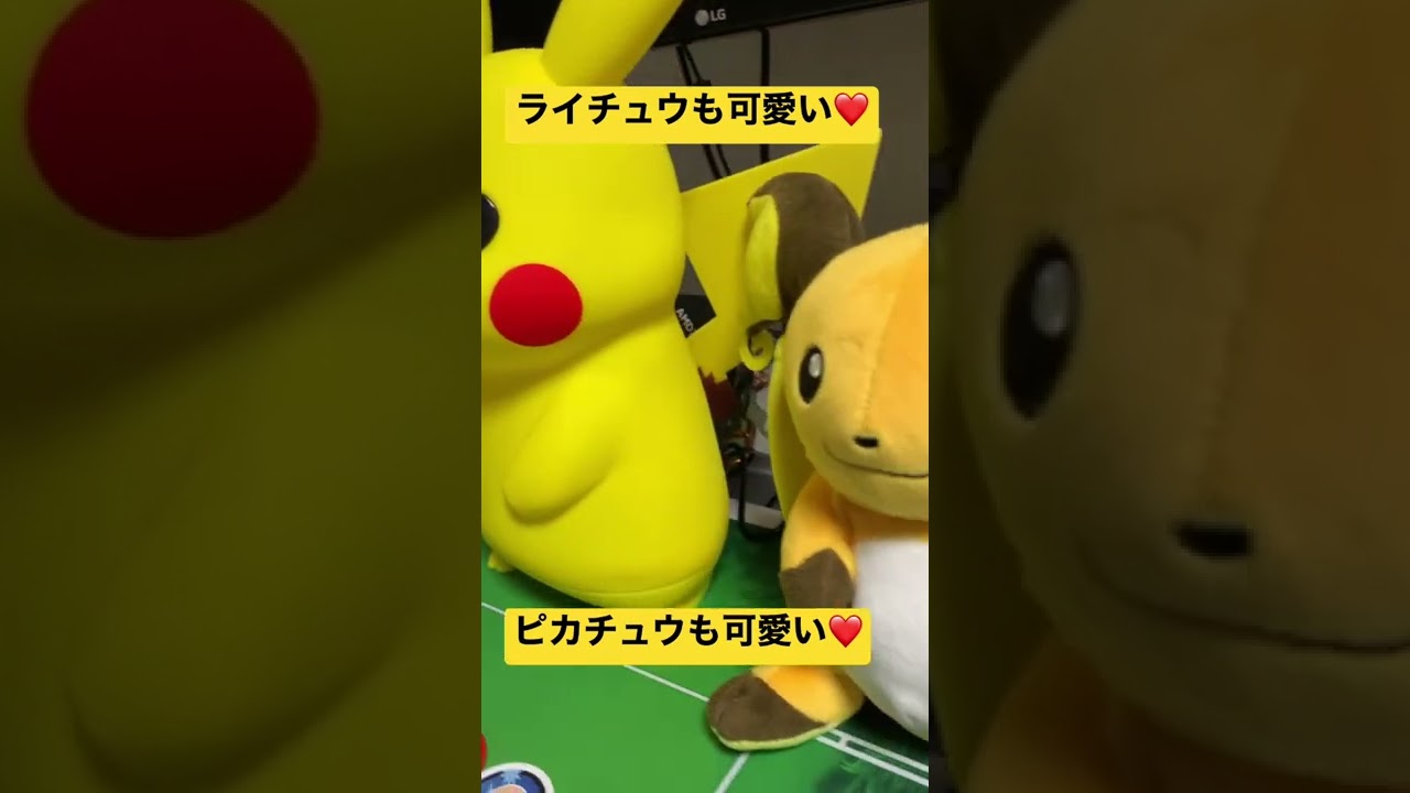 【世界平和】ライチュウもピカチュウも可愛いすぎた❤️