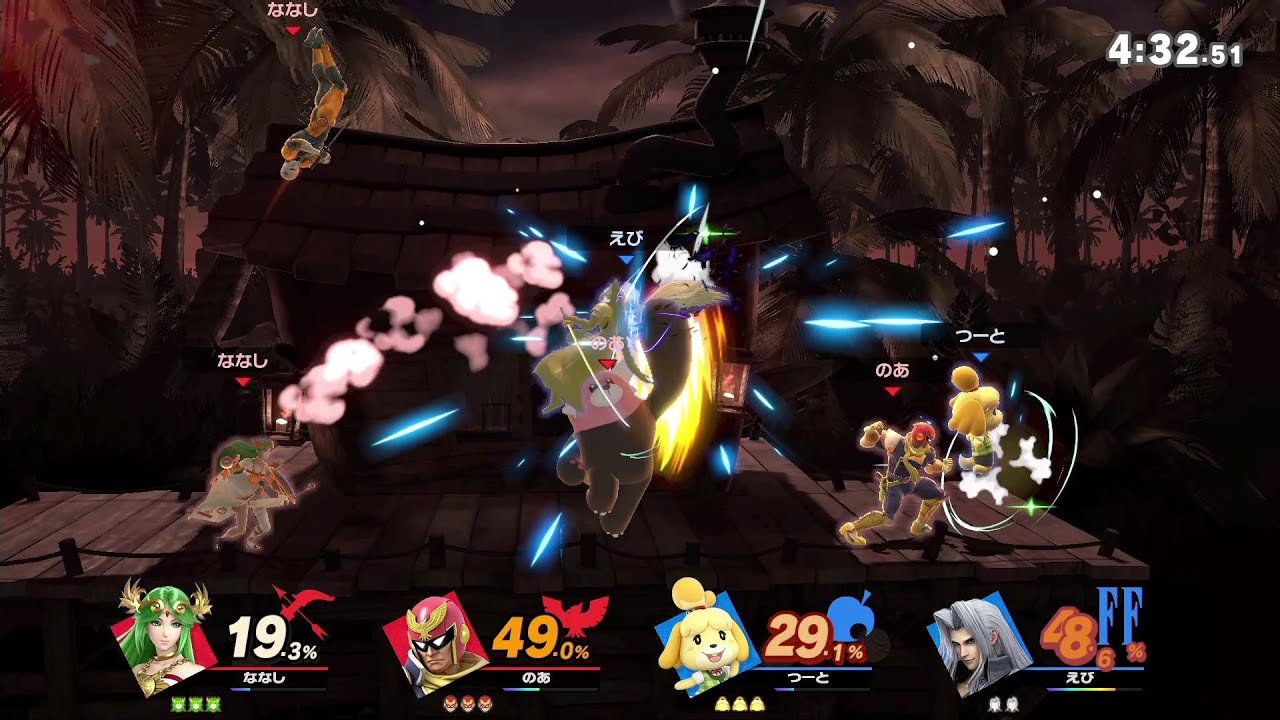 【スマブラSP】固定砲台と化したキテルグマ