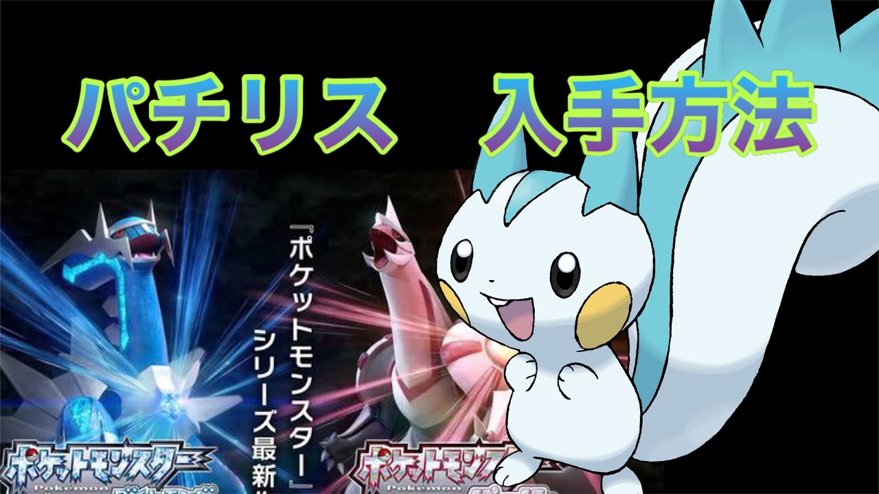 【ポケットモンスター ブリリアントダイヤモンド・シャイニングパール】パチリス入手方法　ダイパリメイク攻略動画