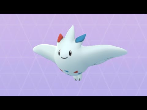 Pokémon GO 468 トゲキッス (トゲピー→トゲチック→トゲキッス進化シーン&技2解放) シンオウのいし使用
