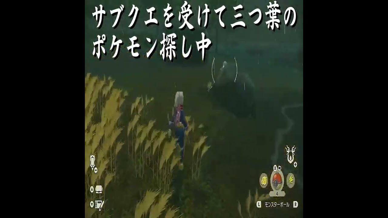 不思議な動きをするコダックに遭遇する　ポケモンレジェンズ　アルセウス　＃Shorts