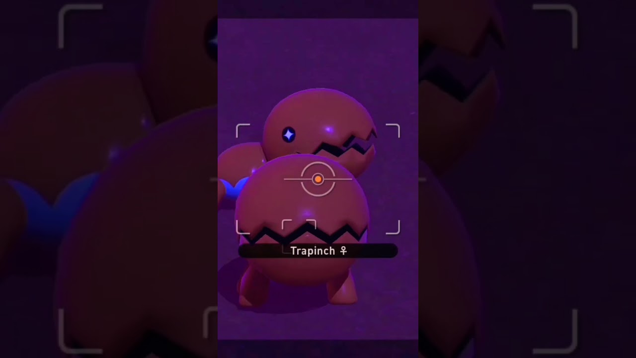 Feeding Baby Mons  || New Pokémon Snap || #pokemon #pokemonsnap #pokemonshorts #trapinch #cacnea