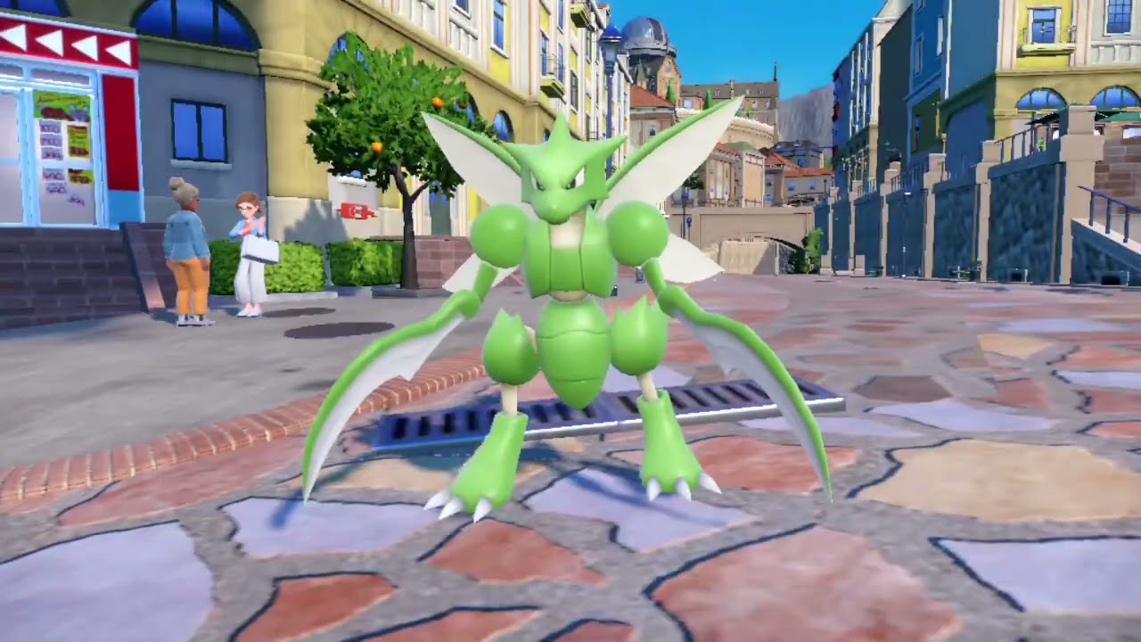 ストライクがハッサムに進化。ハッサムカッコいい✨　ポケモンSV PokemonSV