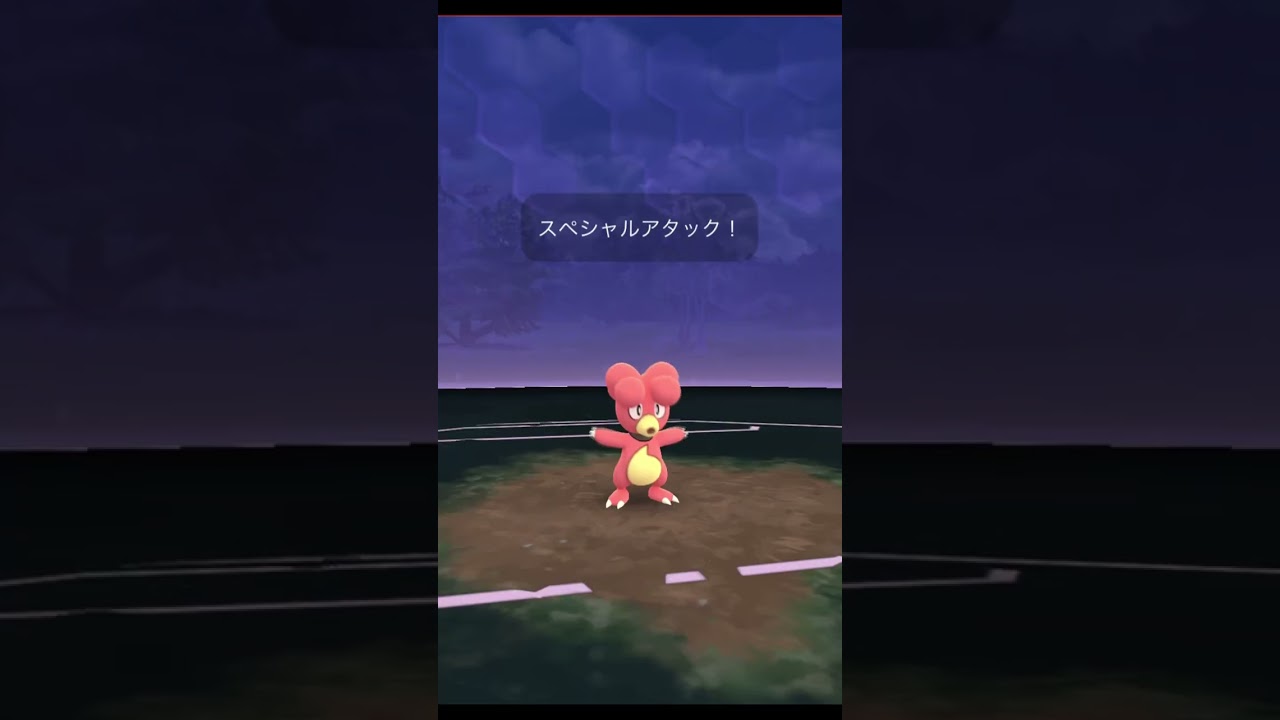 ブビィ with ゴーリキー　VS　シャドウレジスチル【ポケモンGO】#shorts