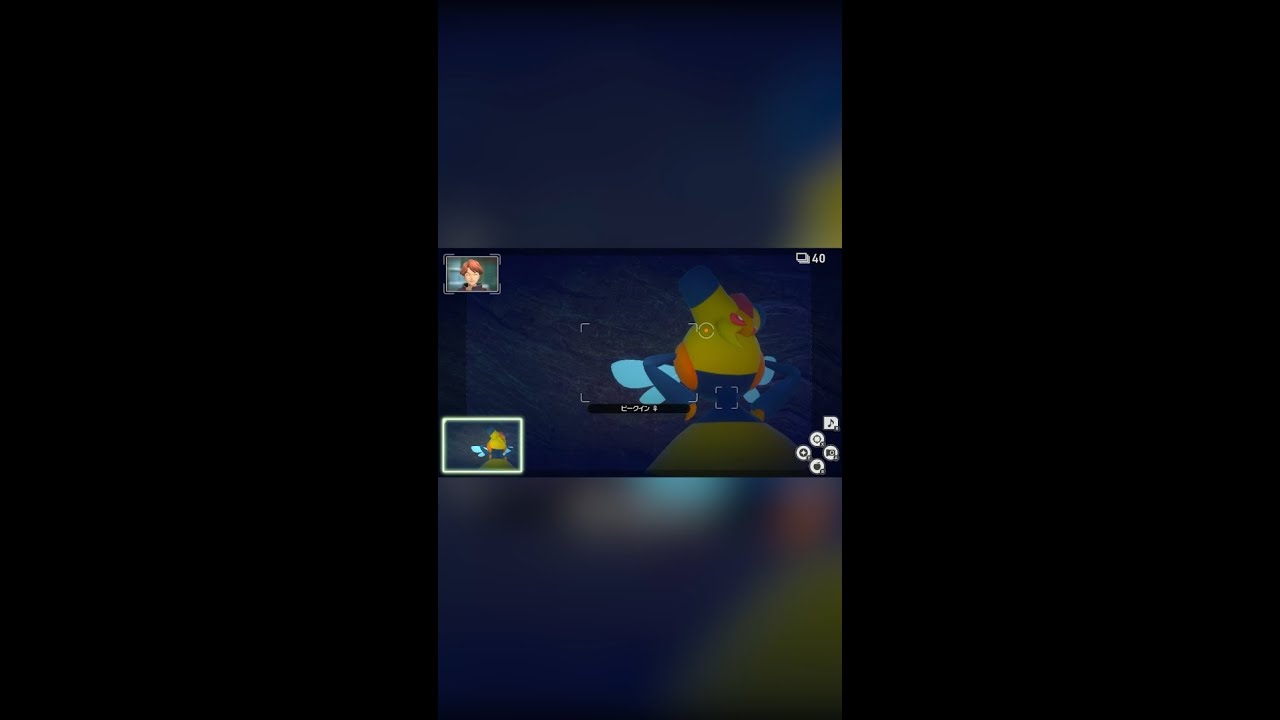 【Newポケモンスナップ NEW POKÉMON SNAP】怒るビークイン、泣きべそミツハニー #shorts 【Vespiquen is angry. Combee is crying.】