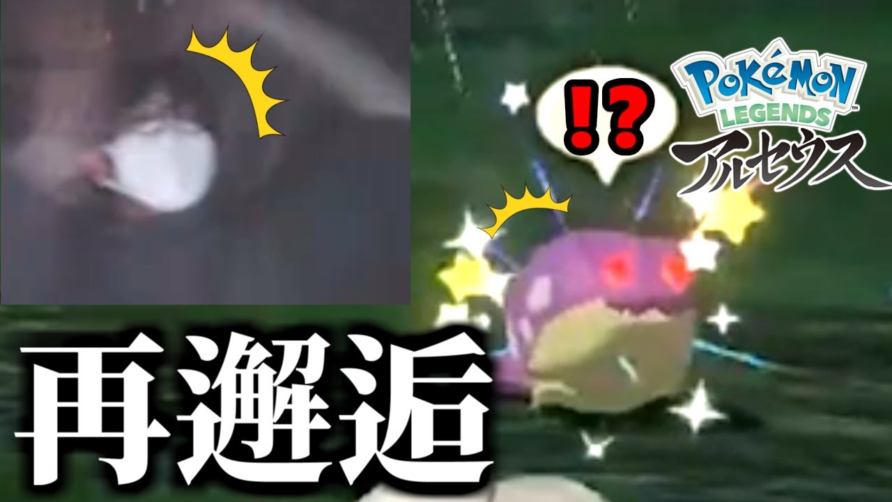 大声を出せない実家で3匹目の色違いオヤブンタマザラシに遭遇してしまった男【ごまちゃん切り抜き】【ポケモンLEGENDSアルセウス】