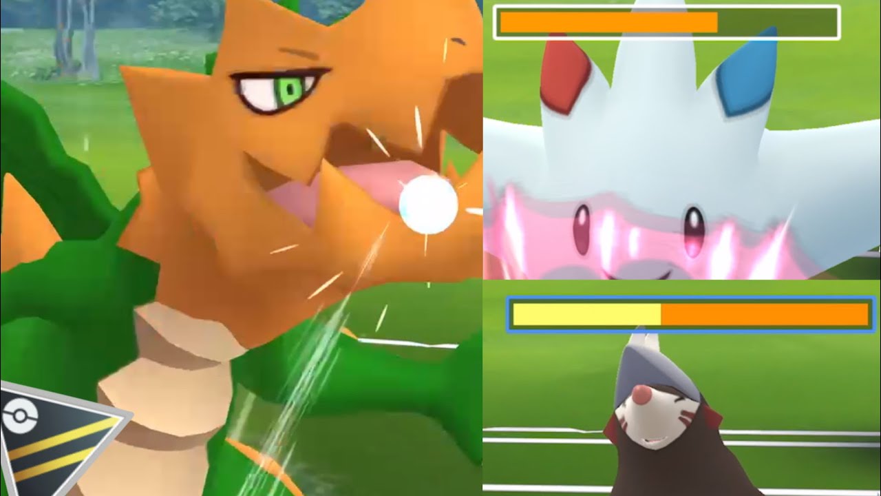 【ポケモンGO】一気にひっくり返す！？はかいこうせん型のクリムガンでハイパーリーグを大暴れ・・！【Druddigon・GOバトルリーグ・色違いポケモン・ポケモン交換】