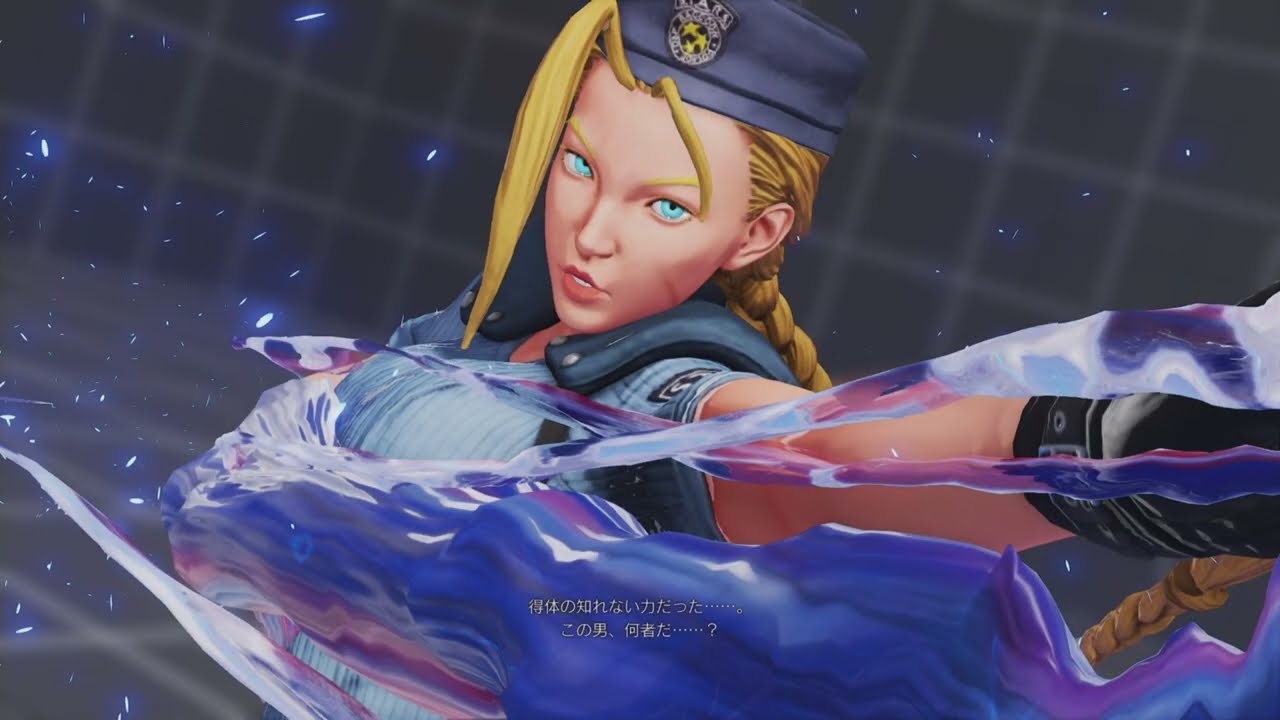 ストリートファイター5　バイオハザード　キャミィ　ジルになりきりキャノンストライク