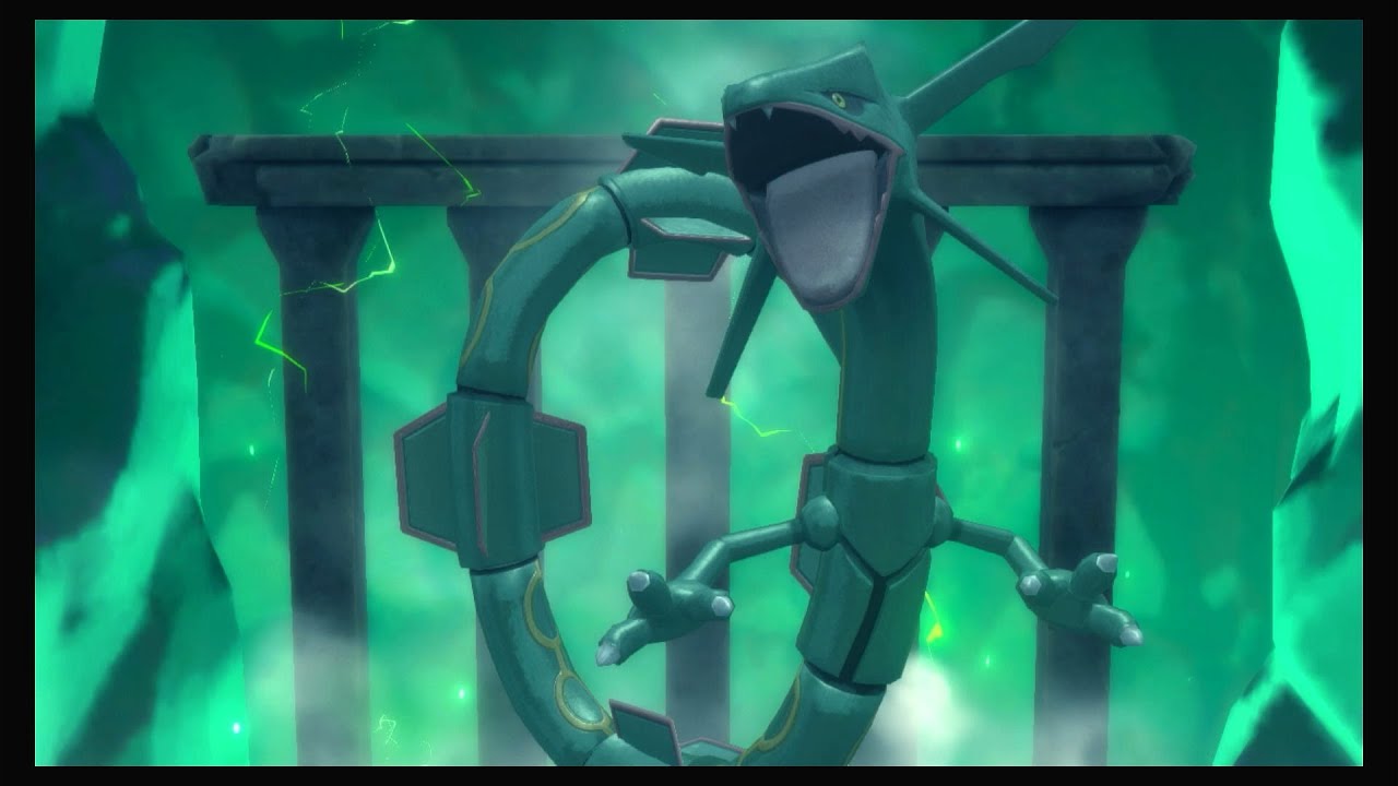 レックウザ色違い出たんだが？？？？？！！！！！！