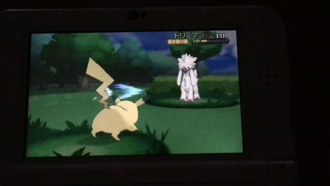 【ポケモンXY】5番道路でトリミアンを捕まえるだけの動画