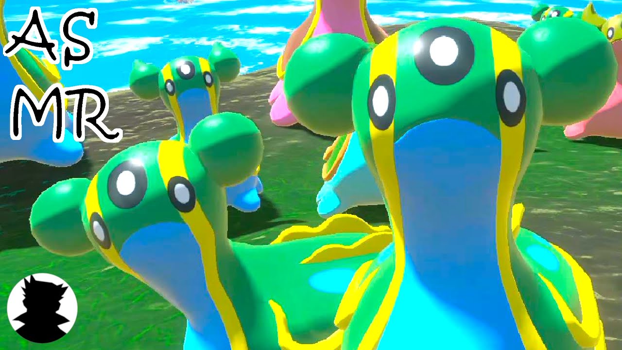 【ポケモンキャンプ】トリトドンのぽぽぽぽぽぽわぐちょ鳴き声＜東の海/西の海のかわいい色違い＞