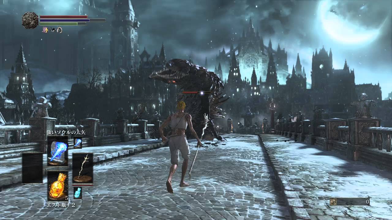 DARK SOULS III vs 巨大コラッタ