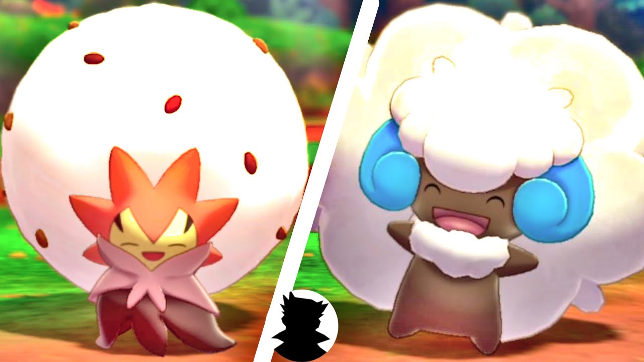 【ポケモンキャンプリサーチ】ワタシラガ・エルフーン・モンメン・ヒメンカ/進化系とかわいい色違い