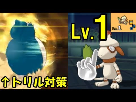 まさかのレベル１ドーブル！？！？！？【ポケモンUSUM】