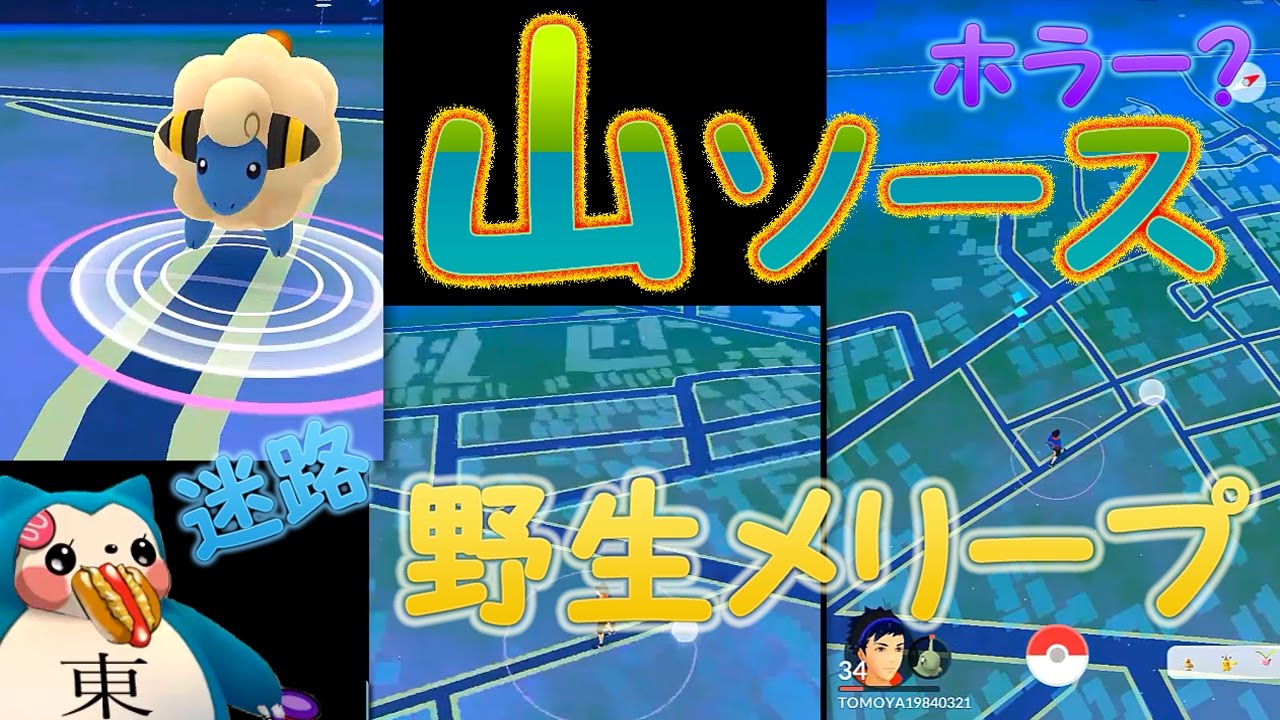 野生メリープ捕獲！山ソースの田舎迷路ホラー地帯？初散歩