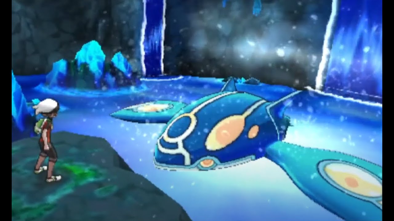 【ポケモンORAS】ゲンシカイオーガ登場の瞬間 #Shorts