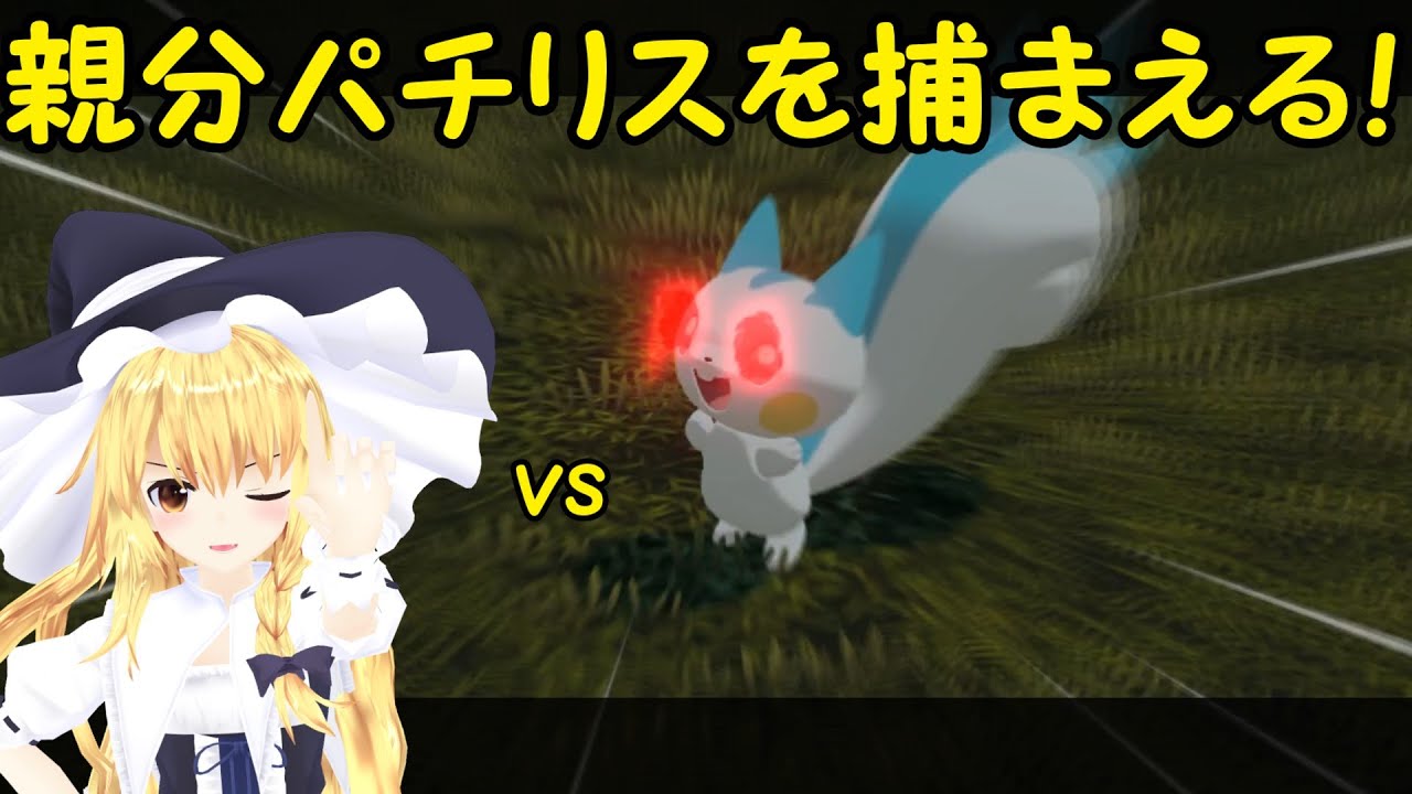 親分パチリスを捕まえる！【#shorts】【PokemonLEGENDSアルセウス】