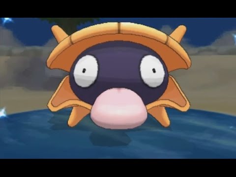 3DS【ポケモンXY】　shiny Shellder 色違い シェルダー 色違 大舌貝