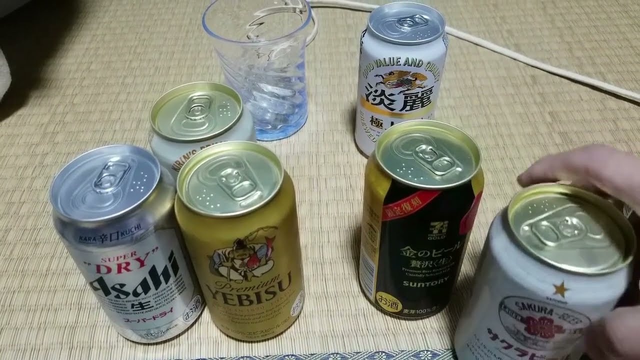 【アル中カラカラ】ビールを飲み比べてみた【オマージュ】