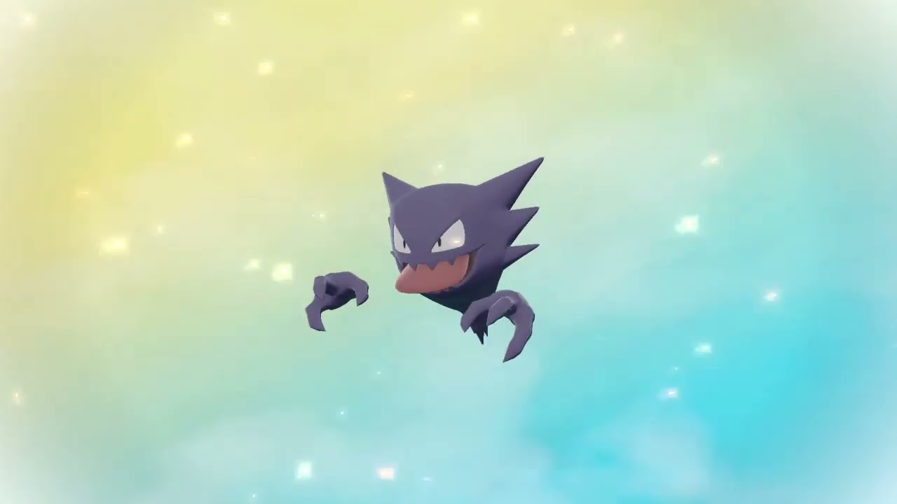 ポケモンレジェンズアルセウス進化シーン ゴース ゴースト ゲンガー 136～138