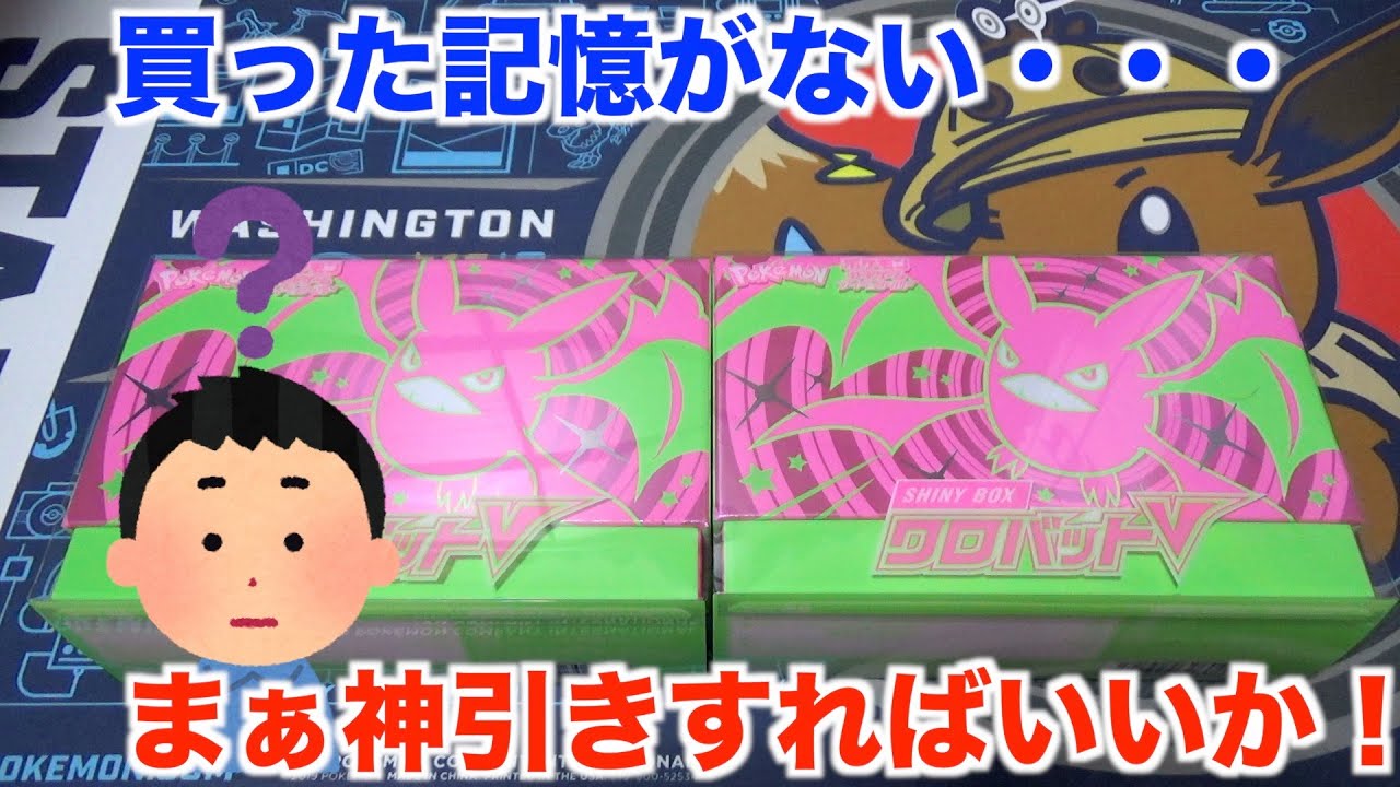 【ポケモンカード】突如届いた記憶にないクロバットBOX・・・。開封したら衝撃の結果に！？